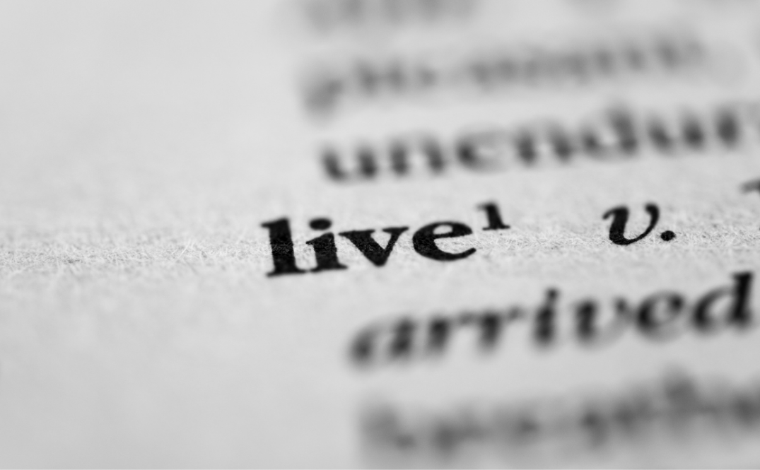 Live verb