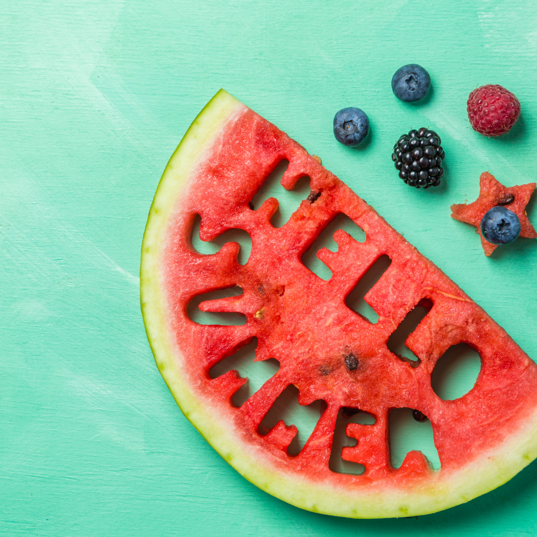 hello summer watermelon