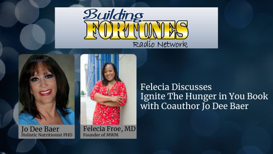 Felecia Discusses Ignite The Hunger in You Book on Building Fortunes