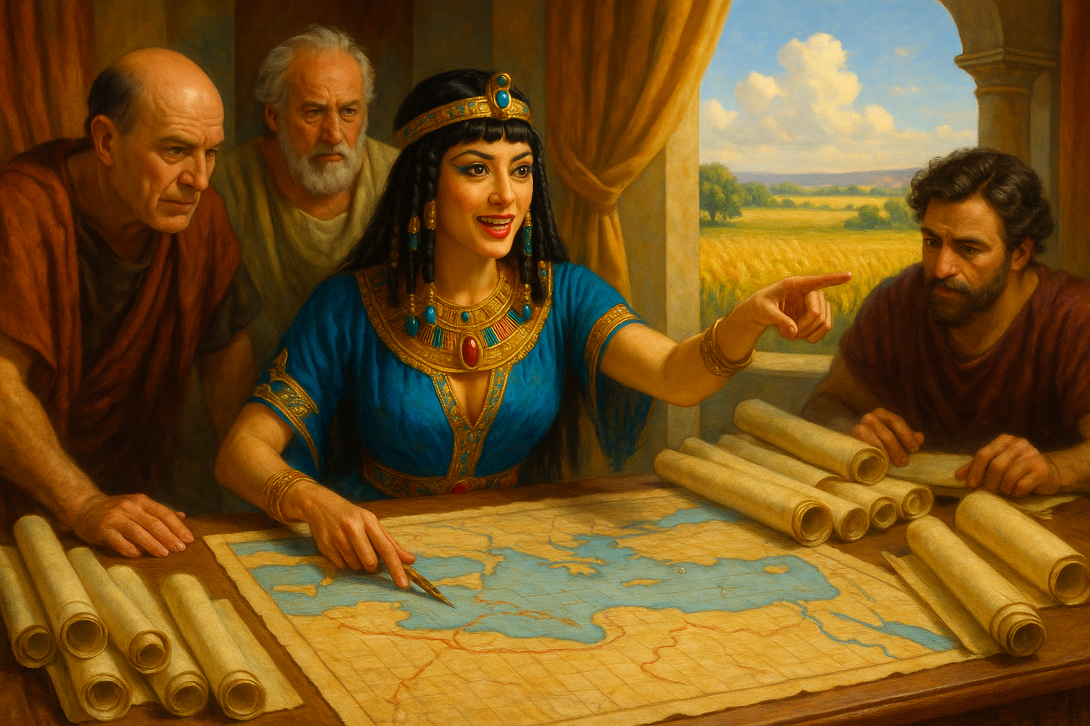 Cleopatra's Riches - Learn